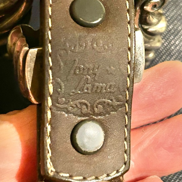 Kokopelli Designs by VM Vintage Double Horse head Sterling Silver Buckle Set - Picture 6 of 13